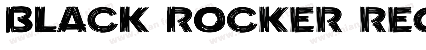 Black Rocker Regular字体转换